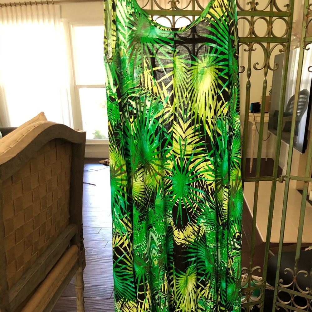 Michael Lauren scoop back maxi dress